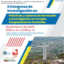 II Congreso de Investigación en investigación en Terapia Ocupacional en Colombia
