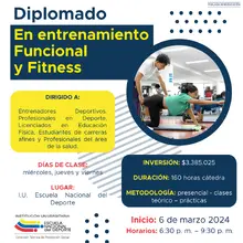 Diplomado de Entrenamiento Funcional y Fitness 2024
