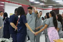 Estudiantes de la Facultad de Salud y Rehabilitación participan en la ‘Estrategia Acompáñame’ para fortalecer la educación inicial