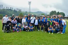 Rectora visitó a los deportistas de la IUEND que participan en los XXXI JUN ASCUN 2024