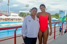 Rectora visitó a los deportistas de la IUEND que participan en los XXXI JUN ASCUN 2024