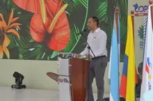 Biodiversidad y sostenibilidad en la carpa COP16 de la IU Escuela Nacional del Deporte