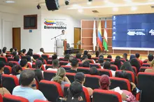 La Institución Universitaria Escuela Nacional del Deporte da la bienvenida a sus nuevos estudiantes en la Inducción 2025-I