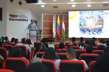 La Institución Universitaria Escuela Nacional del Deporte da la bienvenida a sus nuevos estudiantes en la Inducción 2025-I