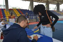 La Institución Universitaria Escuela Nacional del Deporte da la bienvenida a sus nuevos estudiantes en la Inducción 2025-I