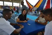 La Institución Universitaria Escuela Nacional del Deporte da la bienvenida a sus nuevos estudiantes en la Inducción 2025-I