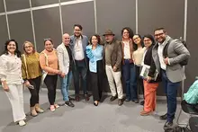 Docente Ricardo Rengifo presentó la colección "Los Maestros como Productores de Saber Escolar en Colombia" en la Feria Internacional del Libro de Bogotá