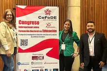 Docentes participaron como ponentes en el I Congreso Internacional sobre Formación Doctoral en Educación – CoFoDE 2025