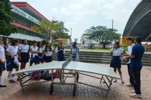 IU Escuela Nacional del Deporte fortalece vínculos con instituciones de educación media y presenta su oferta académica de manera vivencial