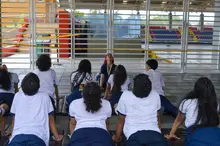 IU Escuela Nacional del Deporte fortalece vínculos con instituciones de educación media y presenta su oferta académica de manera vivencial