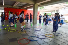 IU Escuela Nacional del Deporte fortalece vínculos con instituciones de educación media y presenta su oferta académica de manera vivencial