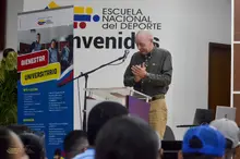 La Escuela Nacional del Deporte recibió la visita de World Coaches para fortalecer el fútbol como herramienta de desarrollo social