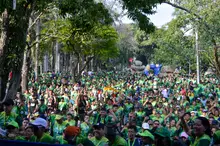 Cerramos la Semana de la Biodiversidad de Cali con nuestra participación en la Río Run 5K