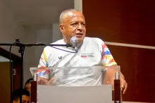 Rectora de la IUEND, entregó la bandera institucional a la delegación que participará en los Juegos Universitarios Nacionales ASCUN 2025