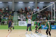 Equipos  de conjunto masculino de la IUEND avanzan a la final en los Juegos Universitarios