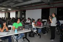 Estudiantes participaron en Taller de Orientación al Emprendedor con el Fondo Emprender – SENA