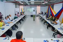 La Institución Universitaria Escuela Nacional del Deporte recibió la visita oficial de Play the Game