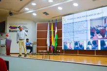 La Institución Universitaria Escuela Nacional del Deporte recibió la visita oficial de Play the Game