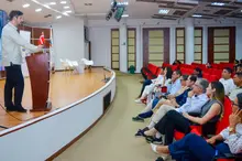 La Institución Universitaria Escuela Nacional del Deporte recibió la visita oficial de Play the Game