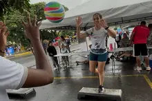 Nuestros estudiantes continúan impulsando la Actividad Física en la Ciclovida