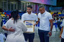 La IUEND exaltó a los estudiantes que brillaron en los Juegos Nacionales Universitarios ASCUN Santander 2025