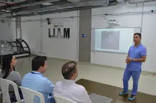 Instituto Roosevelt visit&oacute; el Laboratorio de An&aacute;lisis de Movimiento de la Escuela Nacional del Deporte