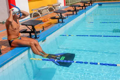 Santiago Gómez se prepara para su quinto Mundial de Natación con Aletas en Grecia