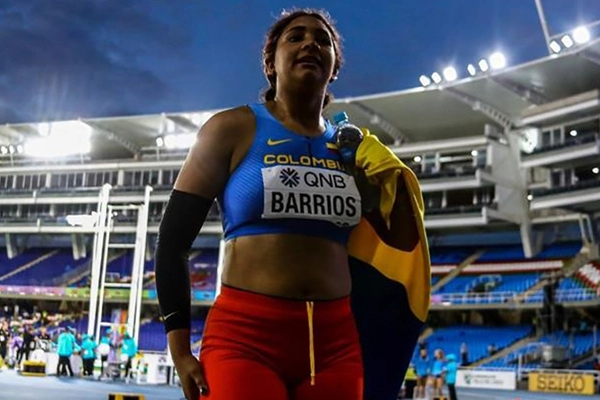 Valentina Barrios consiguió la primera medalla para Colombia en el Mundial de Atletismo Sub-20