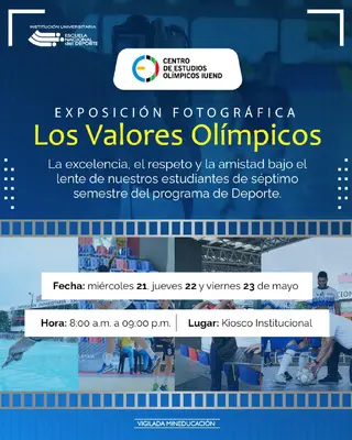 Exhibici&oacute;n fotogr&aacute;fica: Valores Ol&iacute;mpicos
