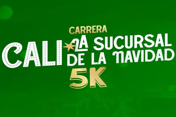 &iexcl;Cali se despide del a&ntilde;o corriendo: llega la Carrera &ldquo;Cali, la Sucursal de la Navidad 5K&rdquo;!