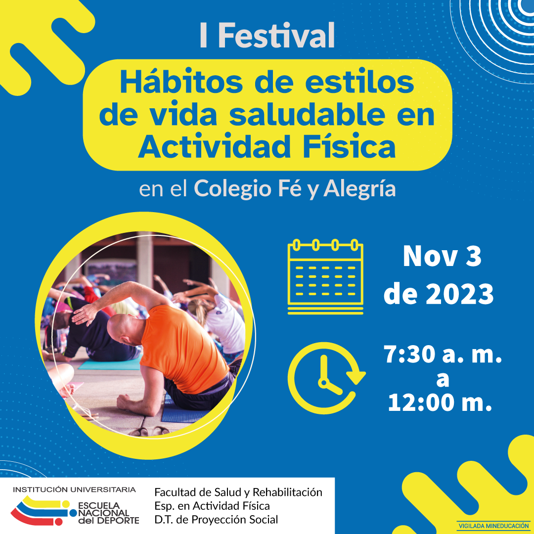 I festival Hábitos de estilos de vida saludable en Actividad Física