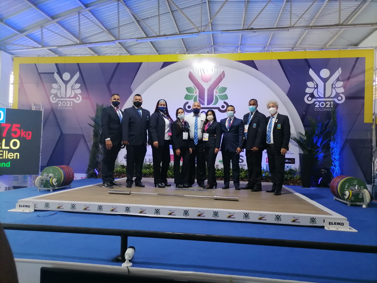 Juez Jhon Rodriguez Halterofilia